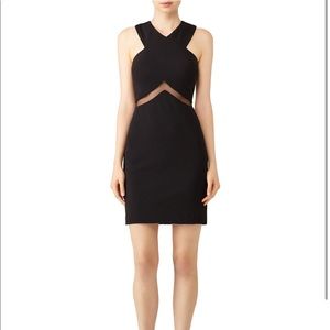 Little Black Sheath Cutout Dress